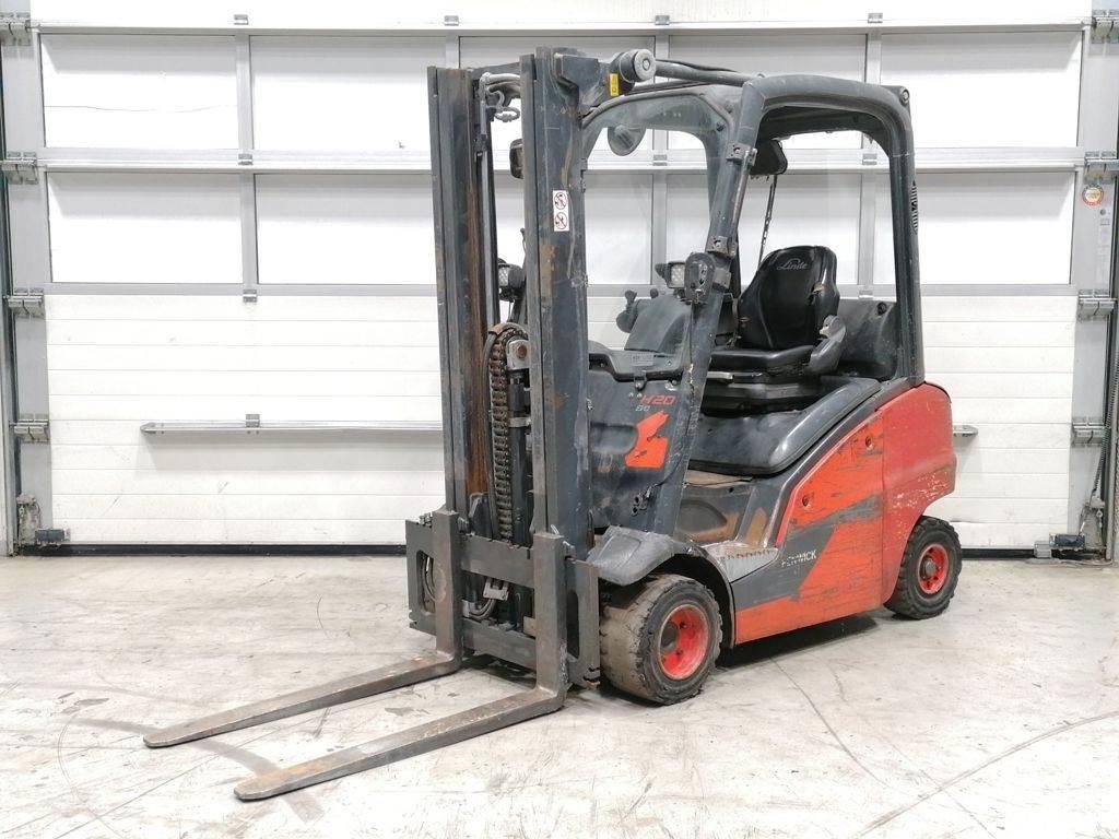 Linde H20T-01 LPG vozíky