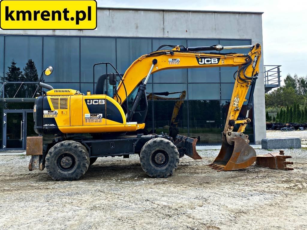 JCB JS 145 W Kolová rýpadla
