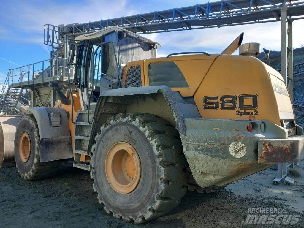Liebherr L 580 Smykem řízené nakladače