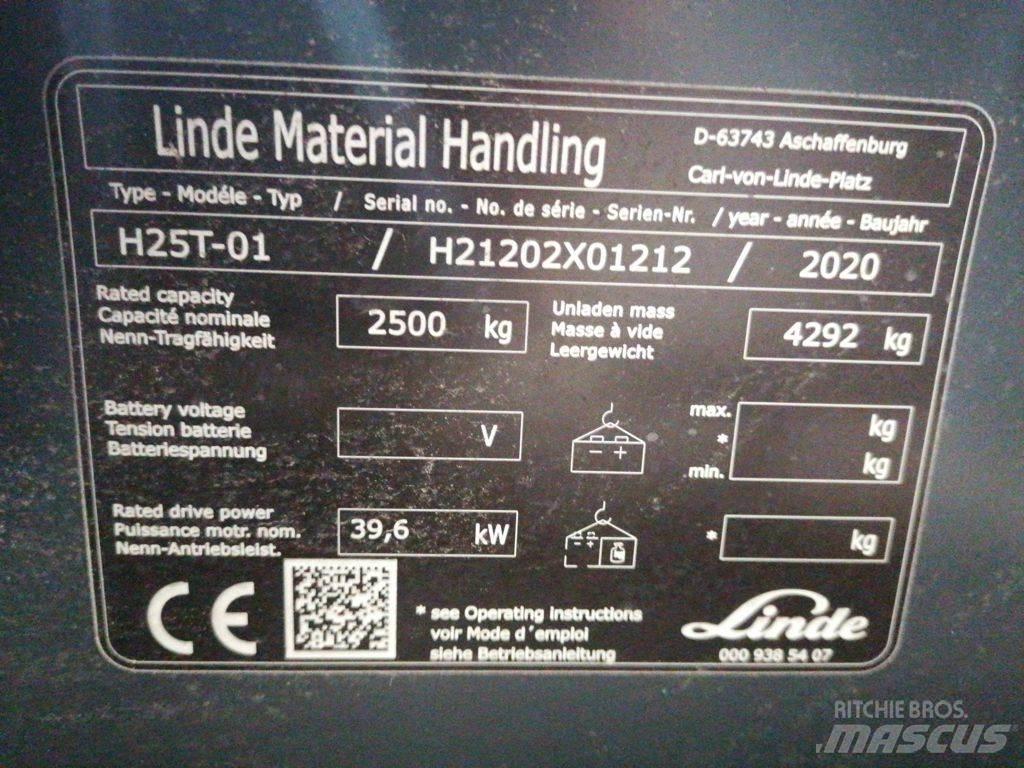 Linde H25T-01 Akumulátorové vozíky