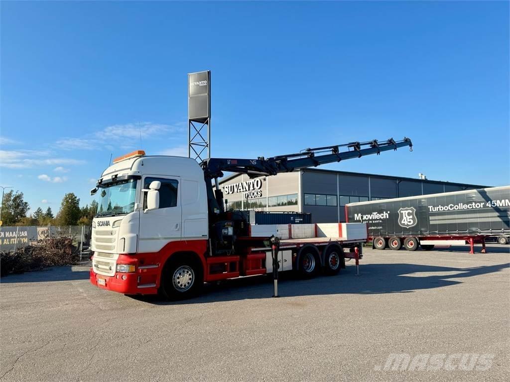 Scania R 500 Autojeřáby, hydraulické ruky