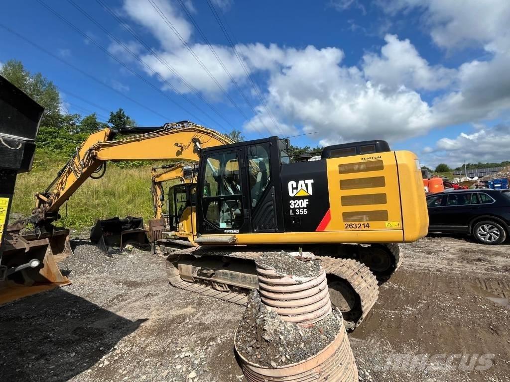 CAT 320 FL Pásová rýpadla
