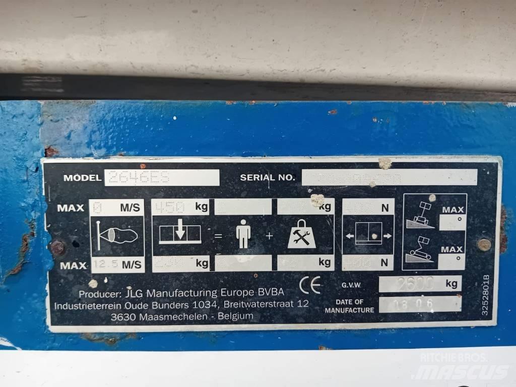 JLG 2646 ES Nůžková zvedací plošina