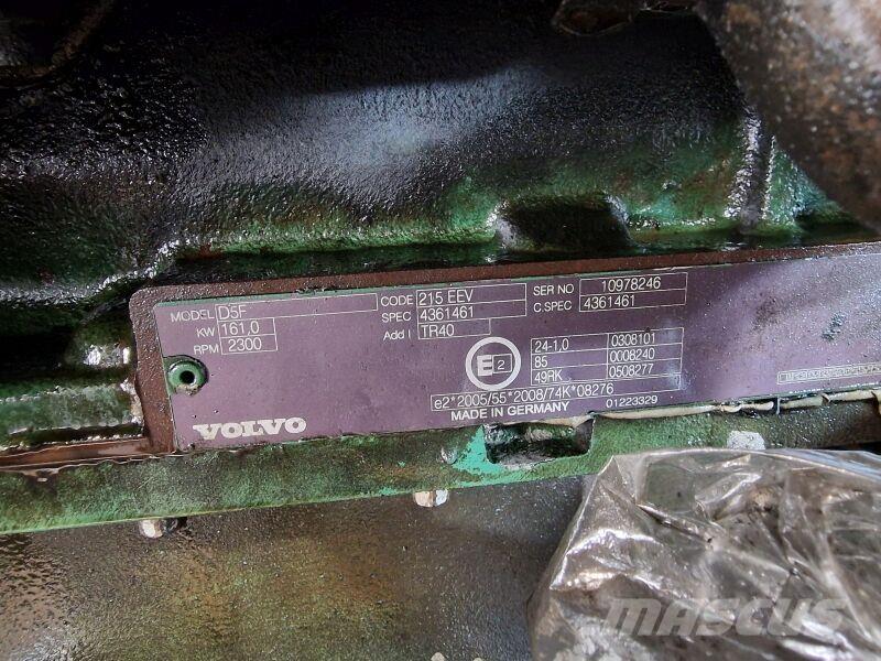Volvo D5F 215EEV Motory
