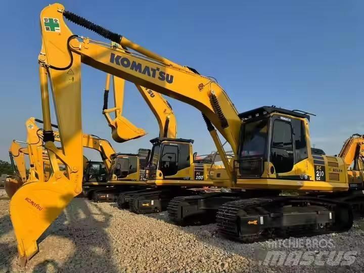 Komatsu PC210lc Pásová rýpadla