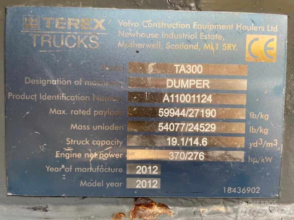 Terex TA 300 Kloubové dempry