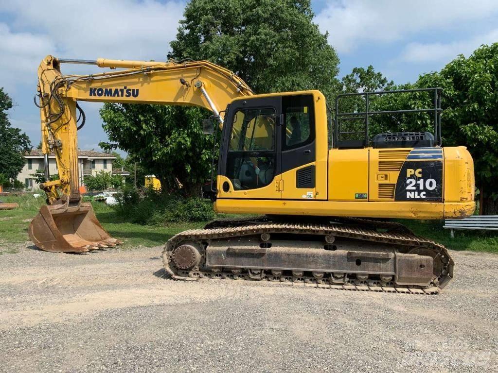 Komatsu PC 210 NLC-8 Pásová rýpadla