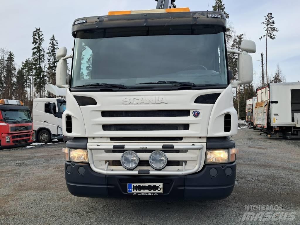 Scania P 340 Autojeřáby, hydraulické ruky