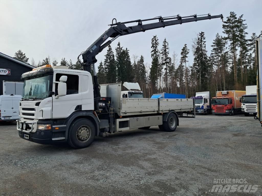 Scania P 340 Autojeřáby, hydraulické ruky