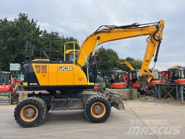 JCB JS 145 W Kolová rýpadla