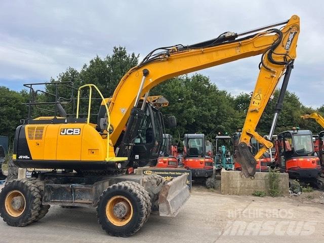JCB JS 145 W Kolová rýpadla