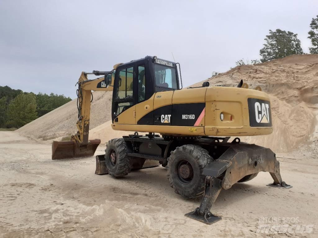 CAT M 316 D Kolová rýpadla