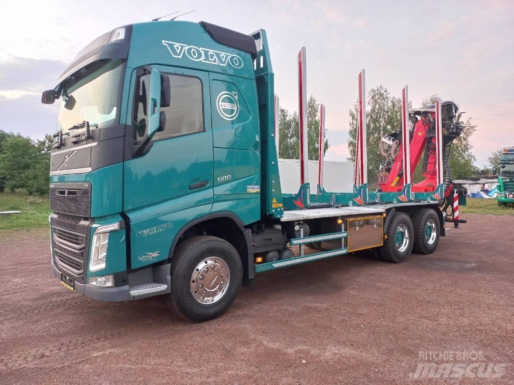 Volvo FH500 Vozy na přepravu kmenů