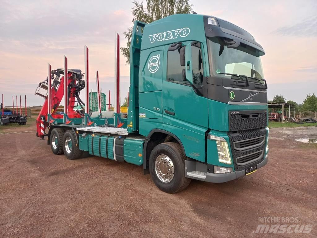 Volvo FH500 Vozy na přepravu kmenů