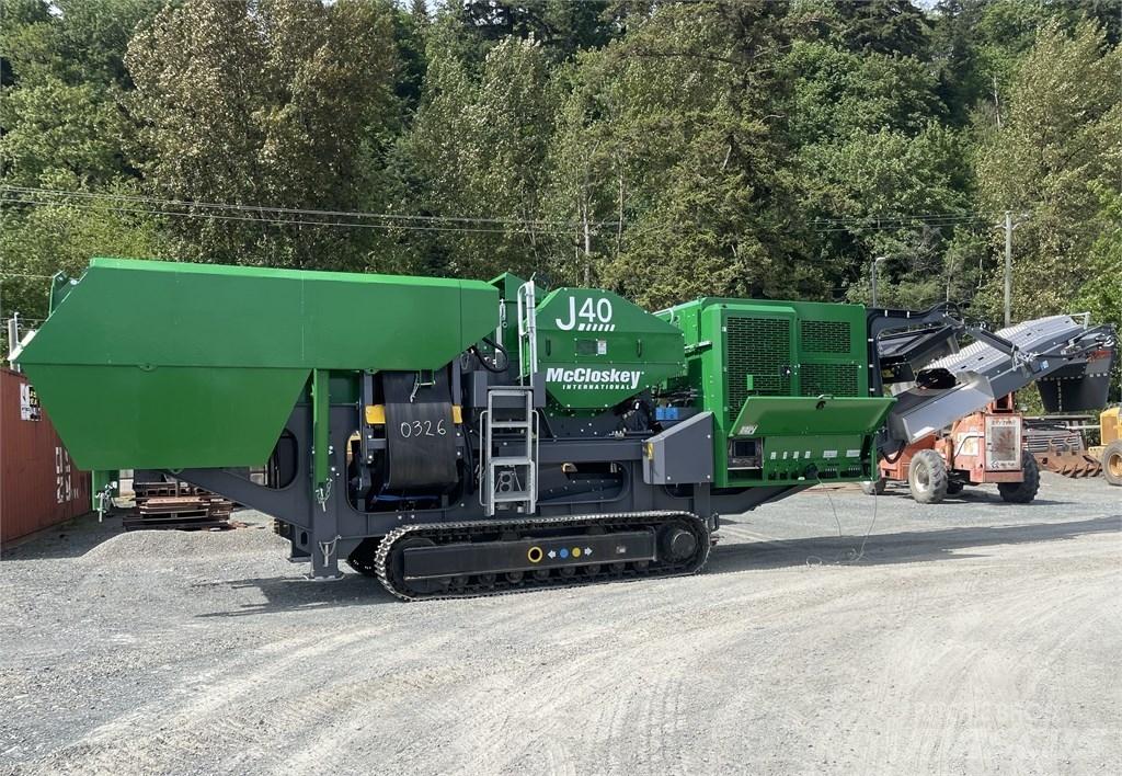 McCloskey J40 Drtící zařízení