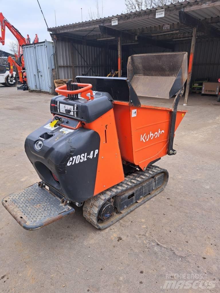 Kubota KC 70 Vyklápěcí dempry