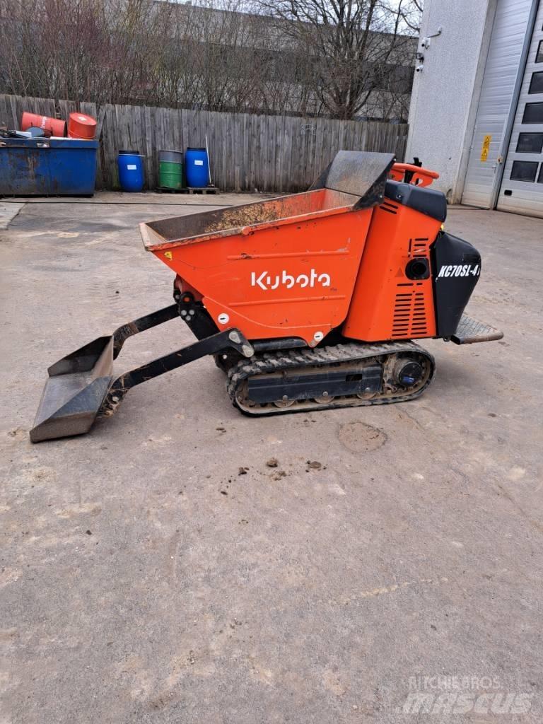 Kubota KC 70 Vyklápěcí dempry