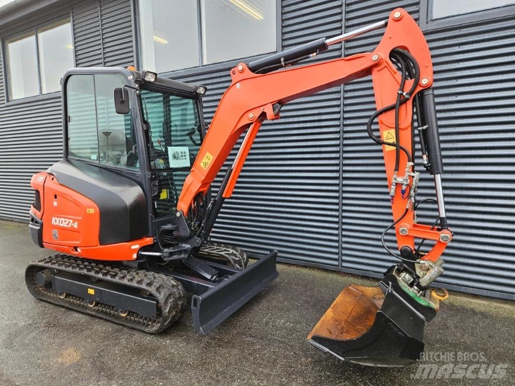 Kubota kx027-4 Mini rýpadla < 7t