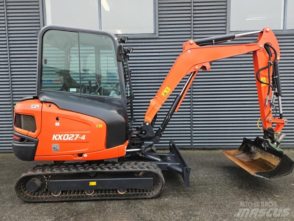 Kubota kx027-4 Mini rýpadla < 7t