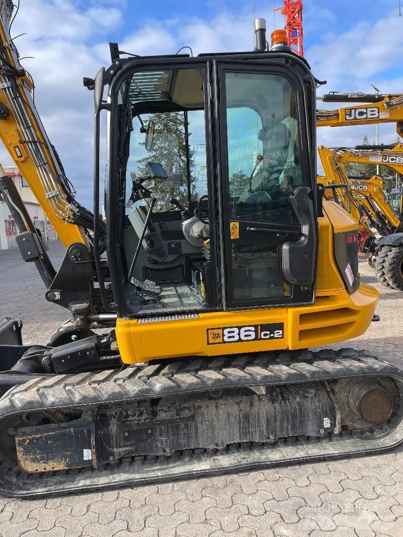 JCB 86C-2 TAB Midi rýpadla 7t - 12t