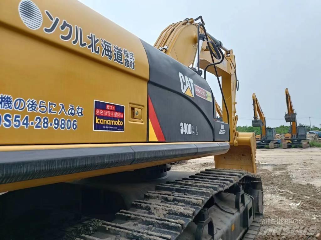 CAT 340 D L Pásová rýpadla