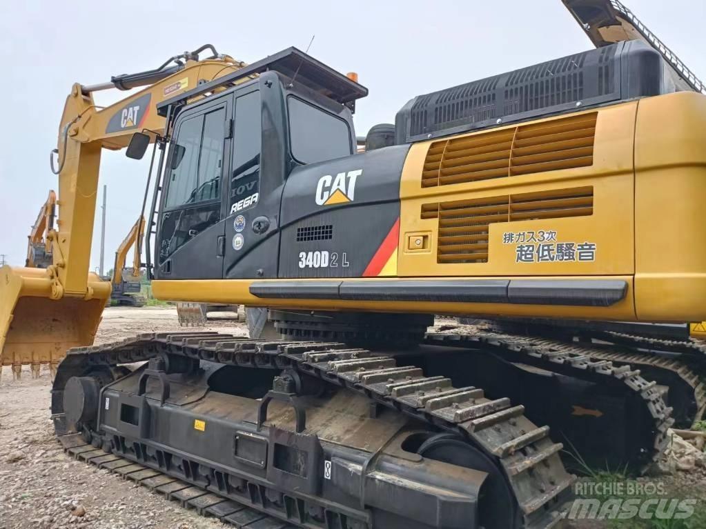 CAT 340 D L Pásová rýpadla