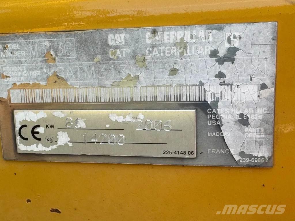 CAT M313C Kolová rýpadla