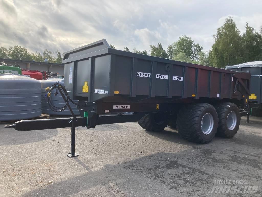 Rysky Steel 200 HARD Sklápěcí přívěs