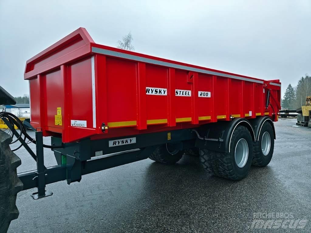 Rysky Steel 200 HARD Sklápěcí přívěs