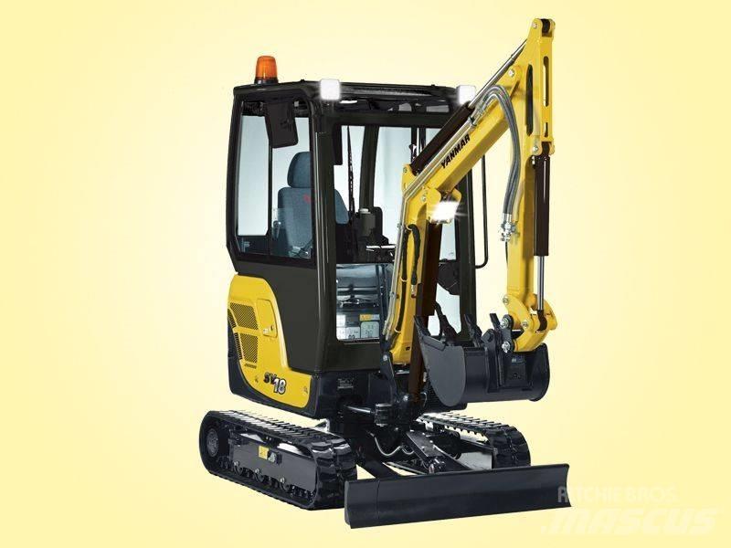 Yanmar SV 18 Mini rýpadla < 7t