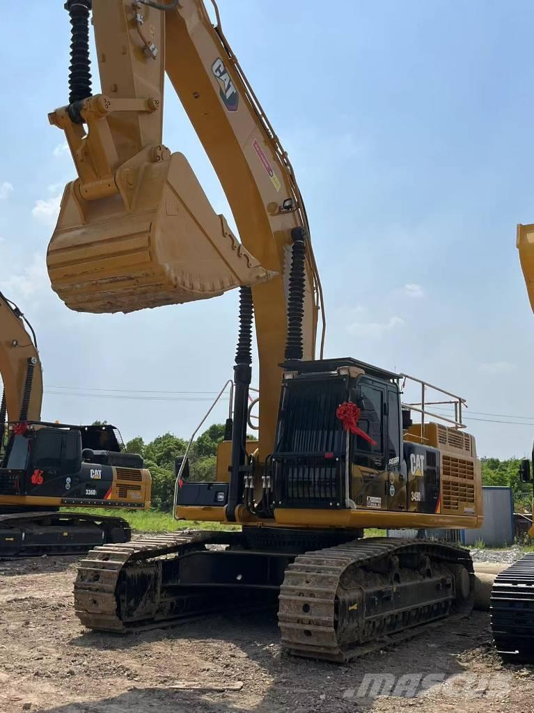 CAT 349D Pásová rýpadla