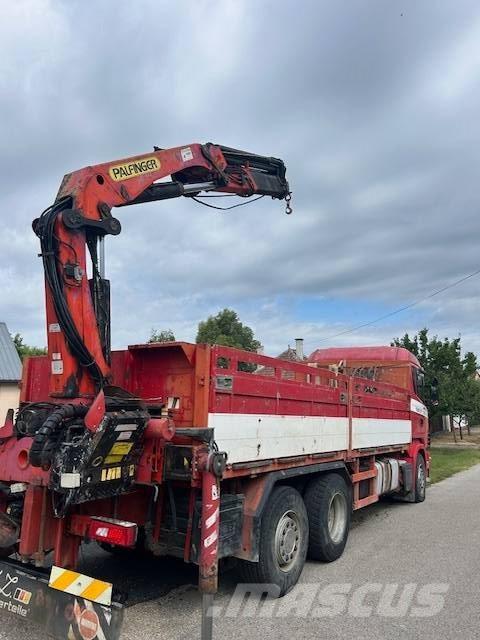 Scania R 114 Autojeřáby, hydraulické ruky