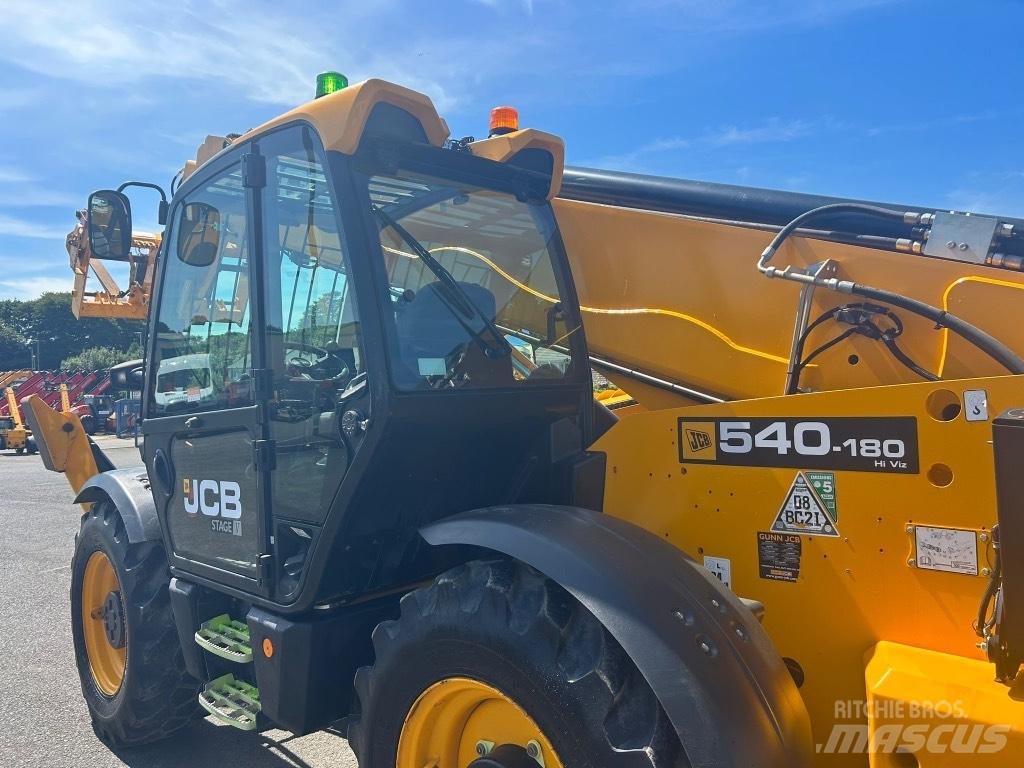 JCB 540-180 Teleskopické manipulátory