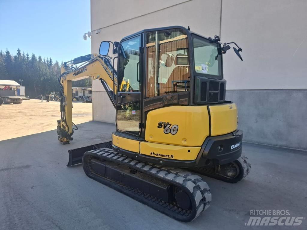 Yanmar SV 60 A Midi rýpadla 7t - 12t