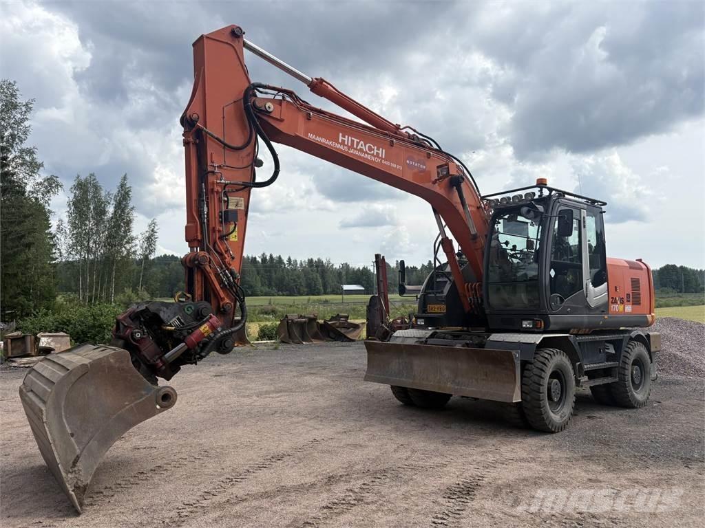 Hitachi ZX170W-3 Kolová rýpadla