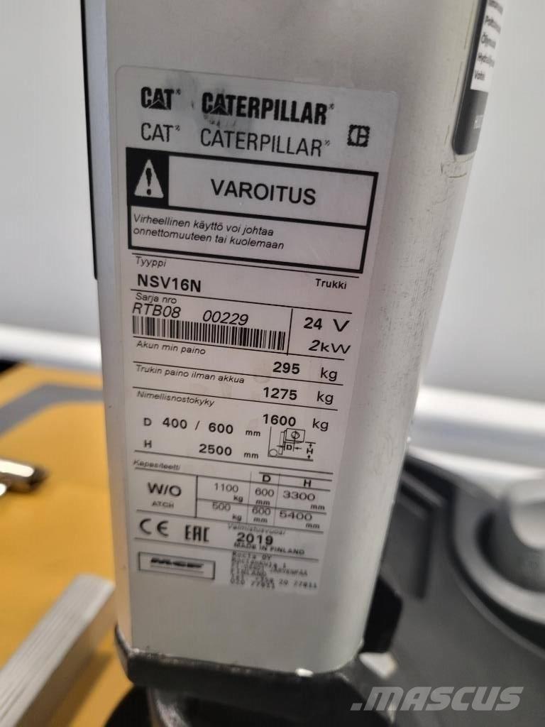 CAT NSV 16N Samohybné vozíky