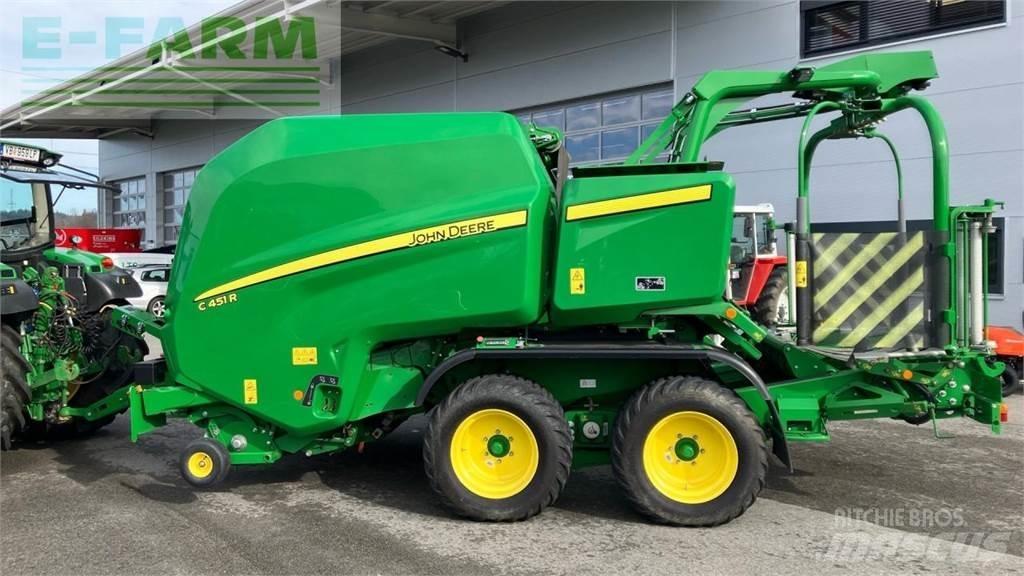 John Deere C451R Lis na hranaté balíky