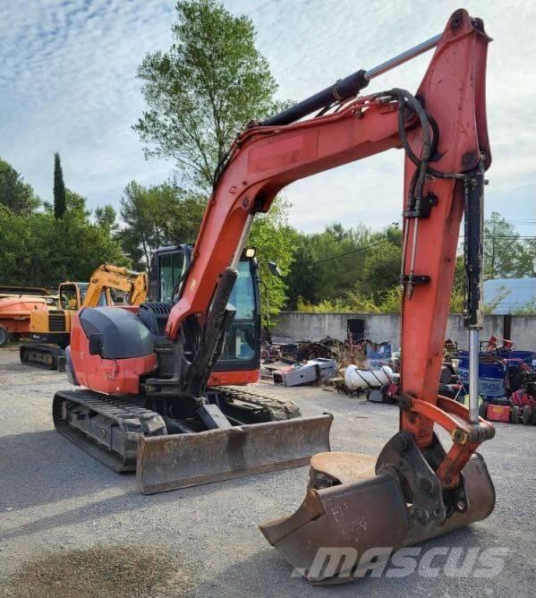 Kubota KX 080-4 Midi rýpadla 7t - 12t