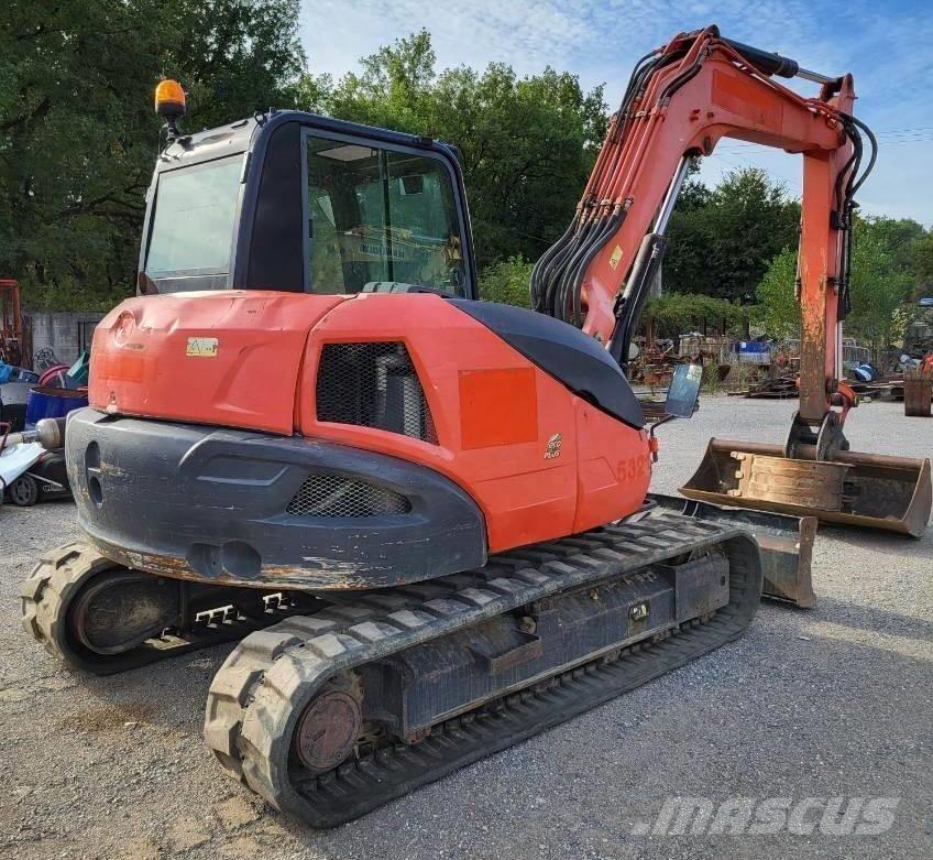 Kubota KX 080-4 Midi rýpadla 7t - 12t