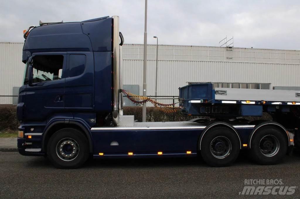 Scania R580 V8 + 6X4 Tahače