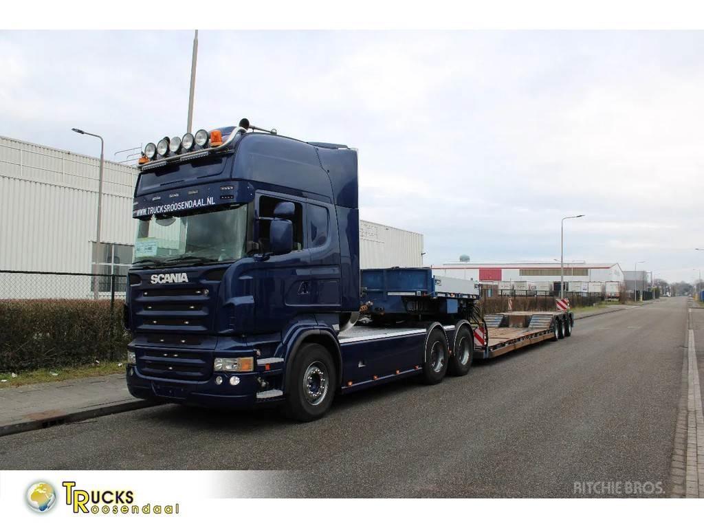 Scania R580 V8 + 6X4 Tahače