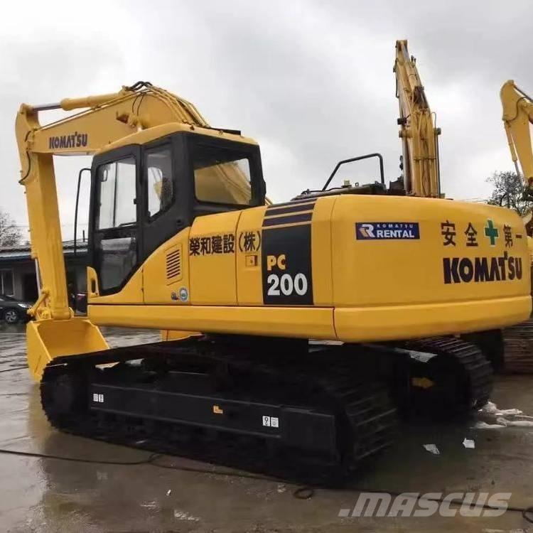 Komatsu pc200-7 Pásová rýpadla