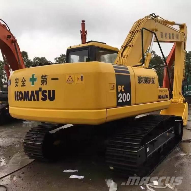 Komatsu pc200-7 Pásová rýpadla