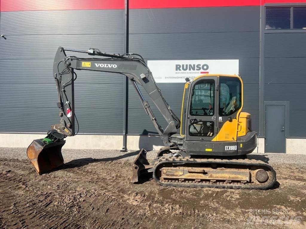 Volvo ECR 88 D Midi rýpadla 7t - 12t