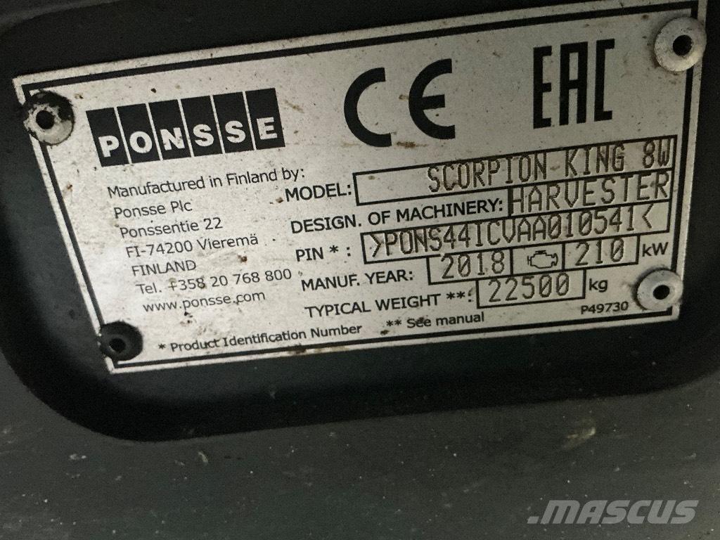 Ponsse Scorpion King Lesnictví – ostatní