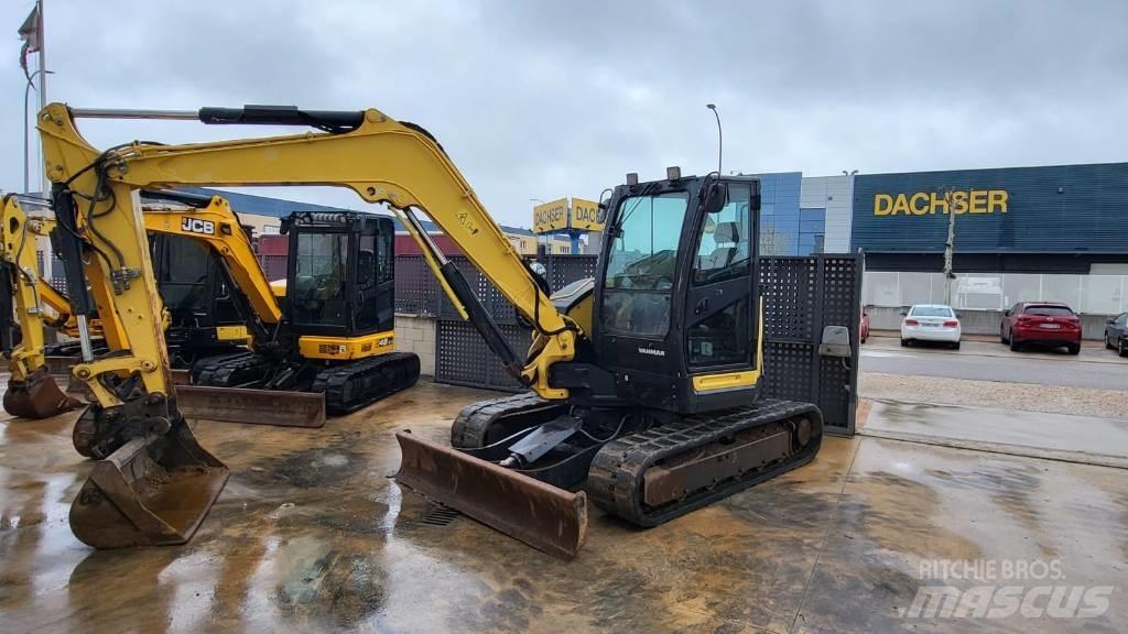 Yanmar Vio 80-1A Midi rýpadla 7t - 12t
