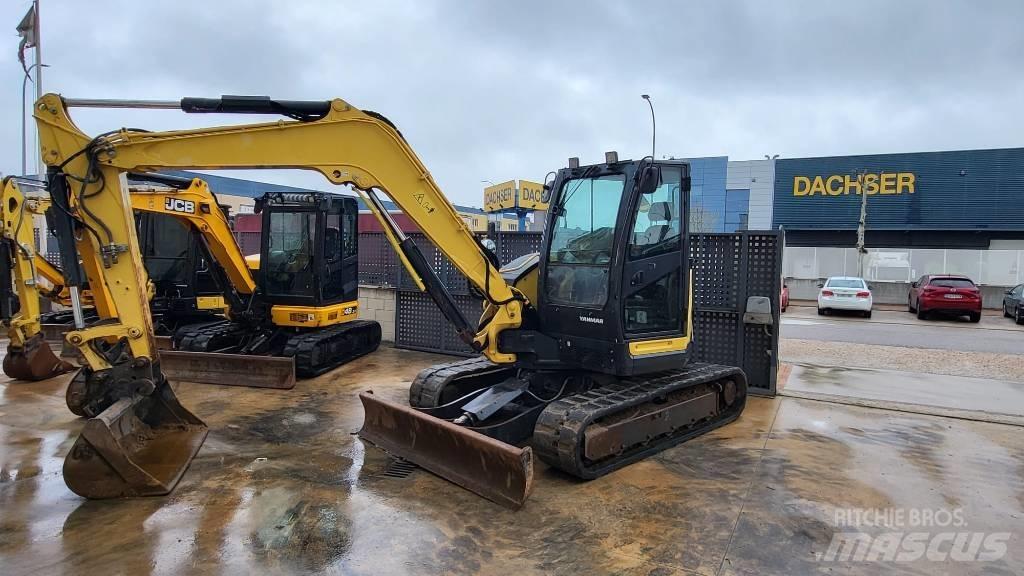Yanmar Vio 80-1A Midi rýpadla 7t - 12t