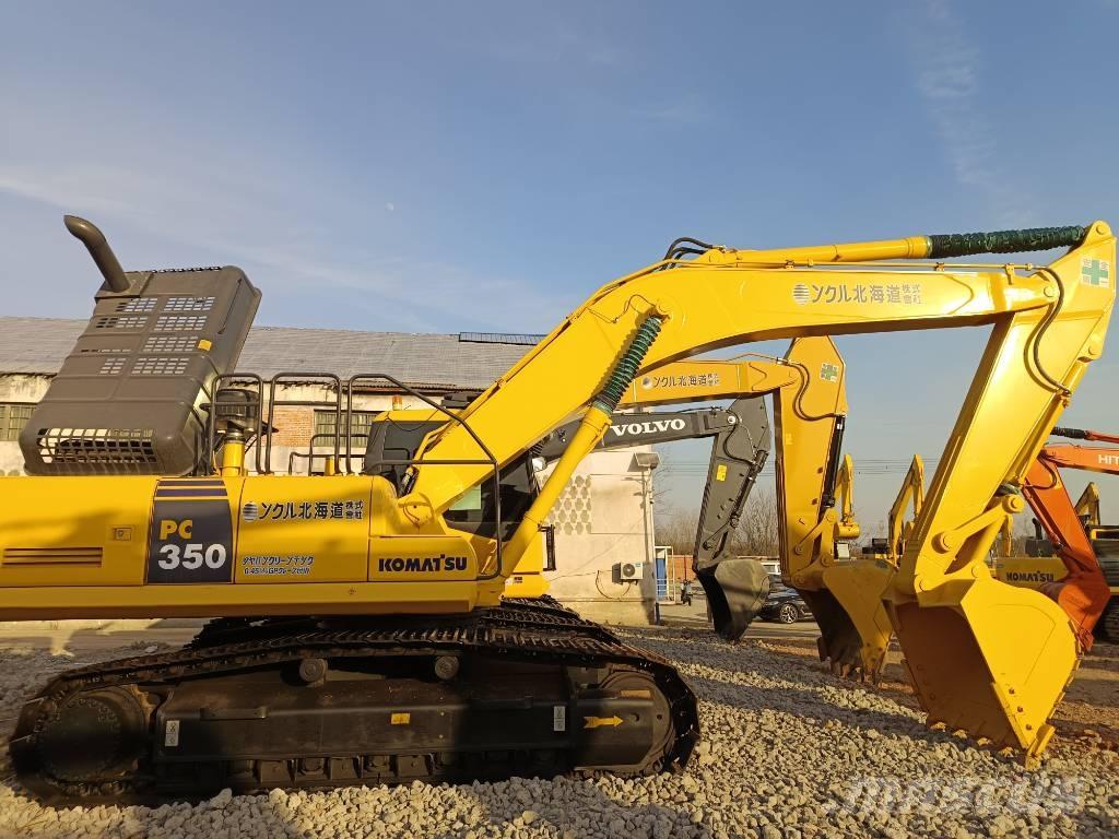 Komatsu PC 350 Pásová rýpadla