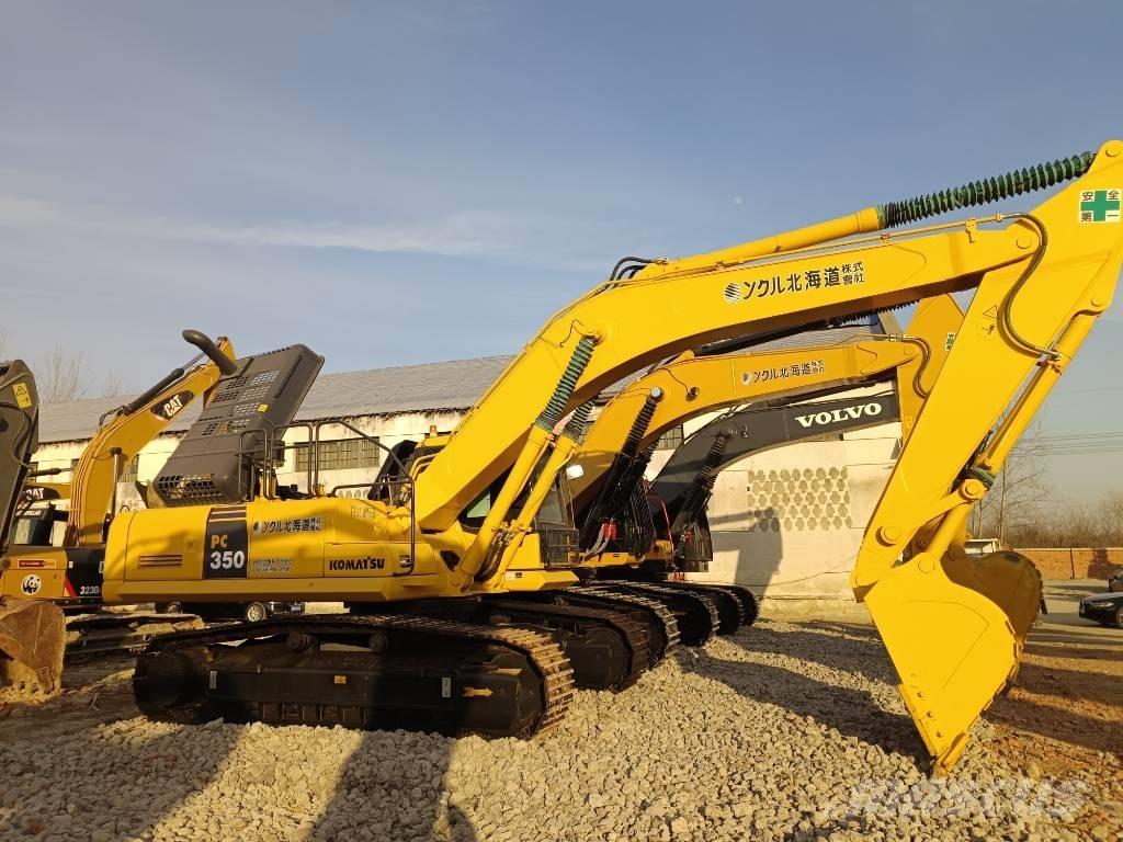 Komatsu PC 350 Pásová rýpadla