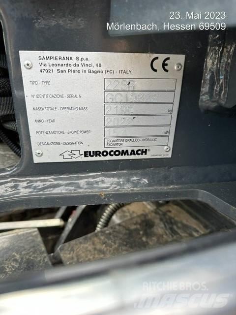 Eurocomach 22SR Mini rýpadla < 7t